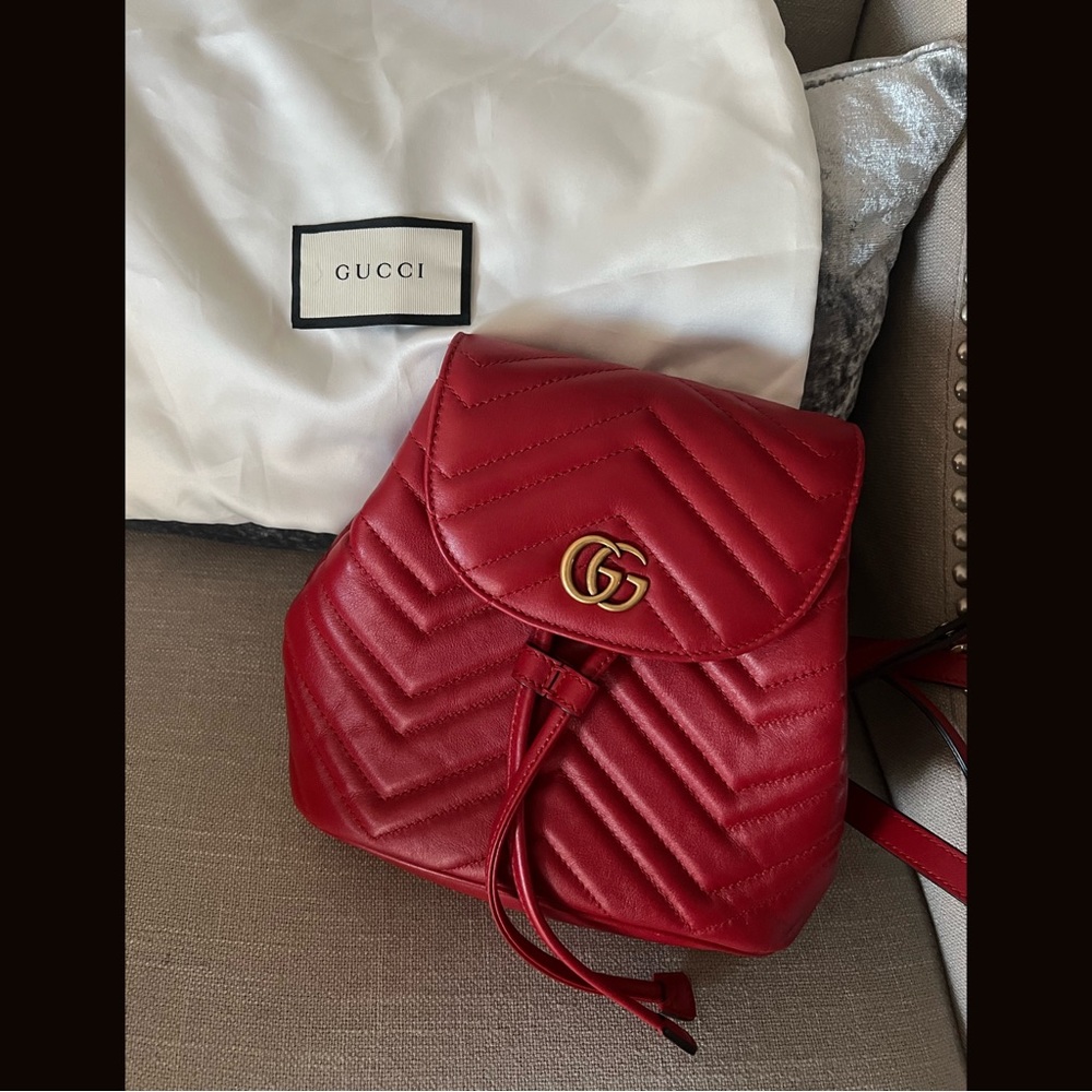 Gucci Marmont Mini Backpack